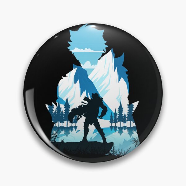Item preview, Genshin Impact - Wriothesley *Negative Illusion* designed and sold by MyRetroArt.