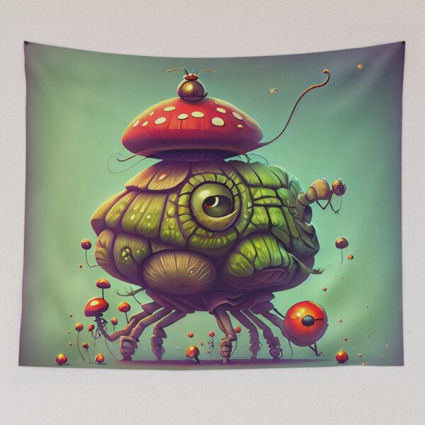 Item preview, mushroom house, kids, fun, childish, cheerful, cartoon, children, colorful designed and sold by Cyber Kids.