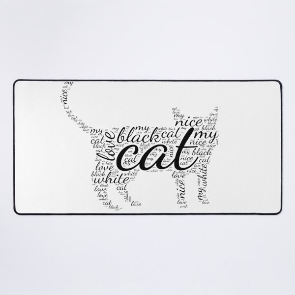 Item preview, cat zoning out typography designed and sold by Gadet100.
