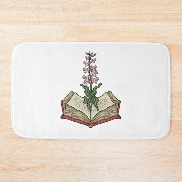 Item preview, Flowers Growing From Book | A beautiful light pink Antirrhinum majus designed and sold by CircinusStore.