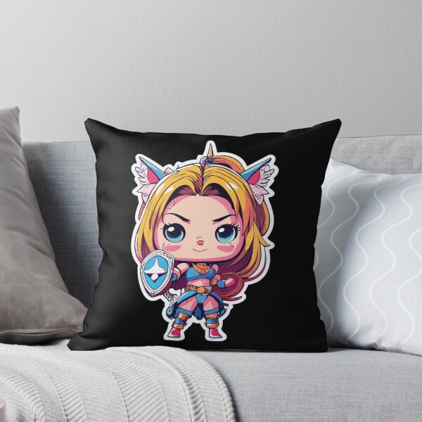 Item preview, Cute Anime Hero Girl designed and sold by TruckerPLShop.