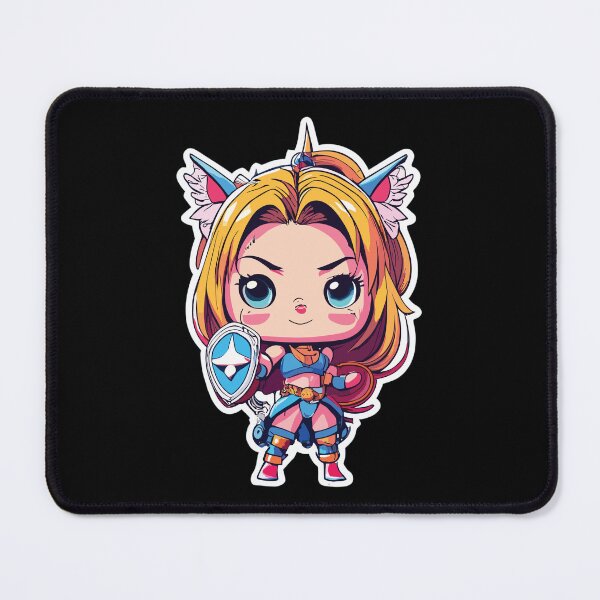 Item preview, Cute Anime Hero Girl designed and sold by TruckerPLShop.