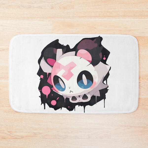 Artikelvorschau, Rosa Graffiti-Katzenschädel-T-Shirt und Hydroflask-Aufkleber-Design von Zeesdesign auf Redbubble entworfen und verkauft von ZEESDESIGN.