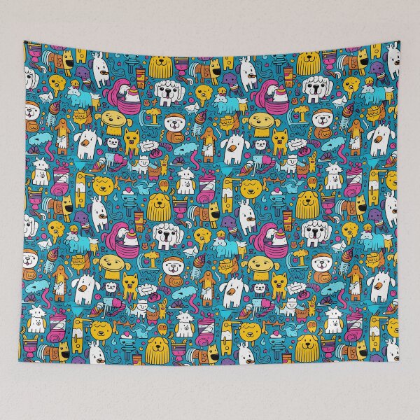 Item preview, cat and dog designed and sold by HisoTorDesign.