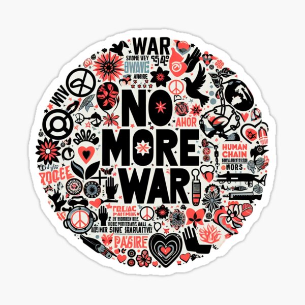 Item preview, No More War designed and sold by zubyshop.