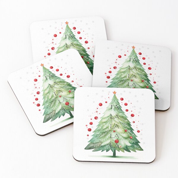 Item preview, Fa La La Festive Christmas Tree designed and sold by PaperieJennifer.