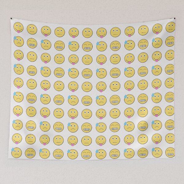 Item preview, emoticon faces with expressions designed and sold by huape.