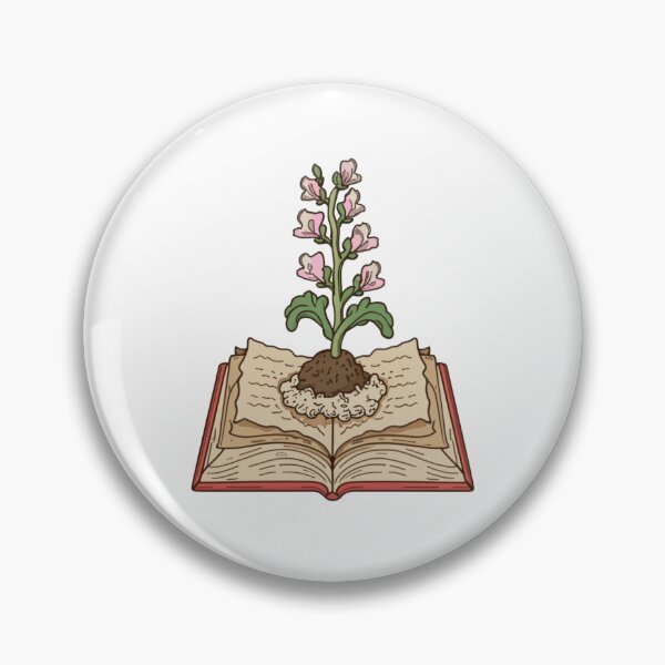 Item preview, Flowers Growing From Book | A beautiful Special light pink  Antirrhinum majus designed and sold by CircinusStore.