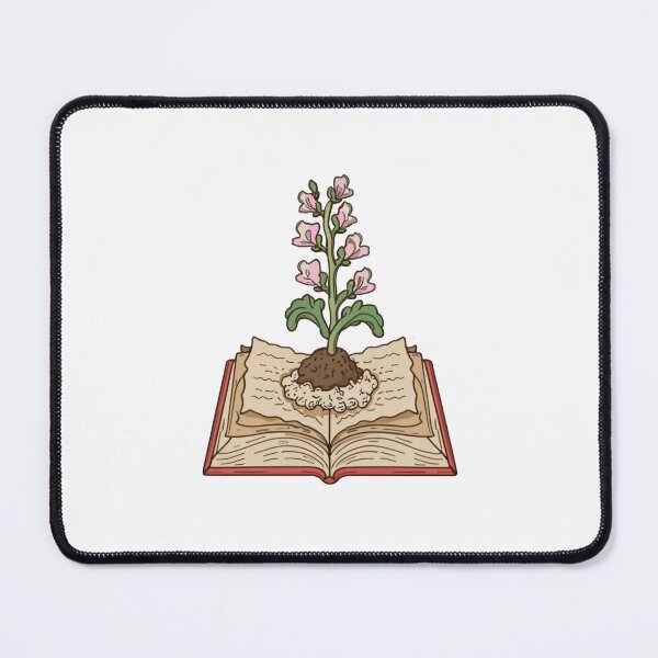 Item preview, Flowers Growing From Book | A beautiful Special light pink  Antirrhinum majus designed and sold by CircinusStore.