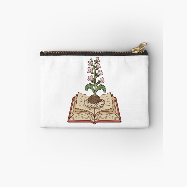 Item preview, Flowers Growing From Book | A beautiful Special light pink  Antirrhinum majus designed and sold by CircinusStore.