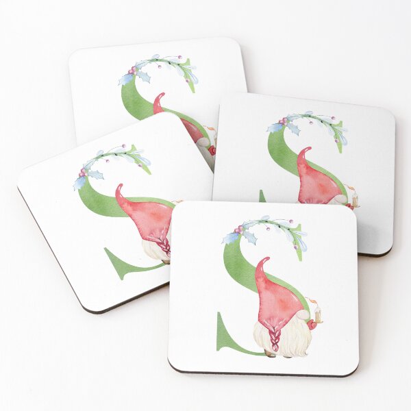 Item preview, Watercolor christmas letter S designed and sold by tapilipa.