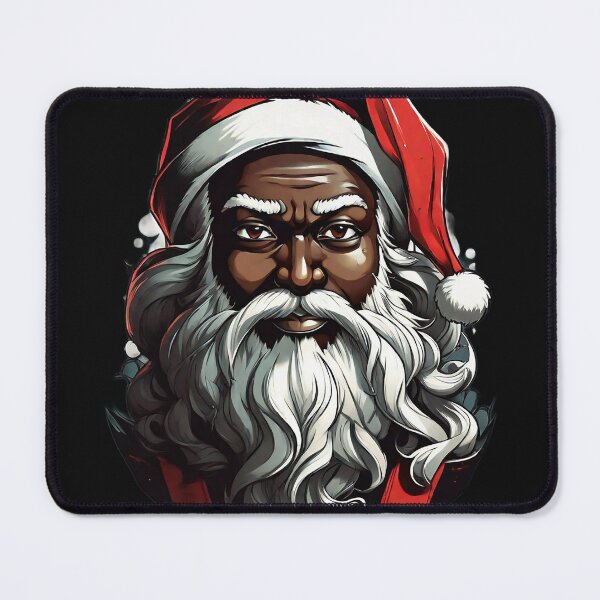 Item preview, Retro Black Santa designed and sold by KeshaEls.