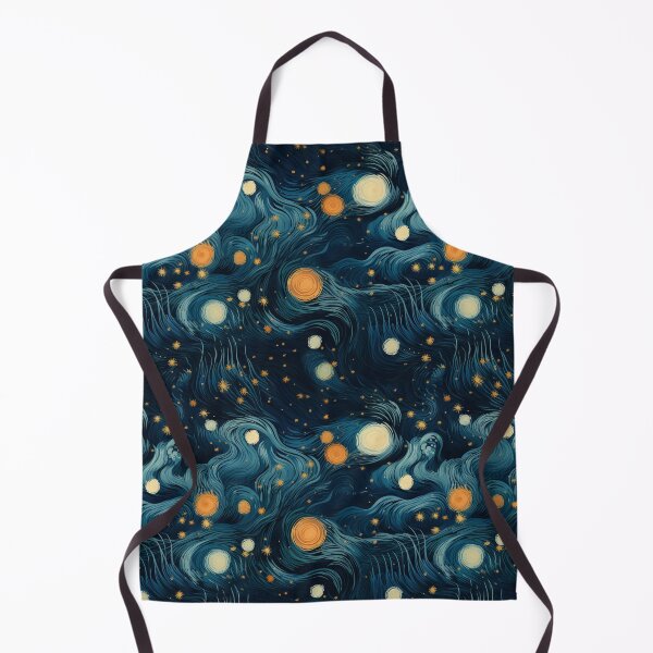 Item preview, Patrón de remolinos abstractos Luna y estrellas designed and sold by ReverseBleach.