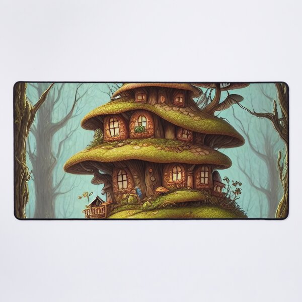 Item preview, mushroom house, kids, fun, childish, cheerful, cartoon, children, colorful designed and sold by Cyber Kids.
