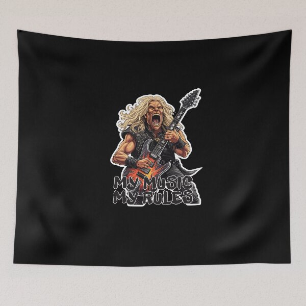 Item preview, My Music My Rules Heavy Metal designed and sold by aipolohu.