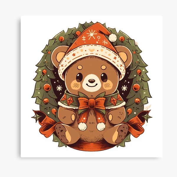 Artikel-Vorschau von Weihnachtsteddy 1, designt und verkauft von ARTistCyberello.