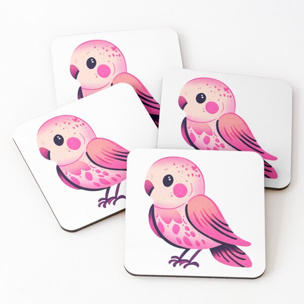 Item preview, Cute pink parrot. designed and sold by Leberks.