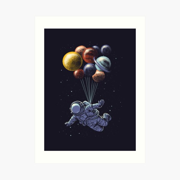 Space Travel Art Print