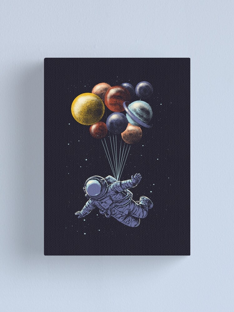 Alternate view of Space Travel Canvas Print