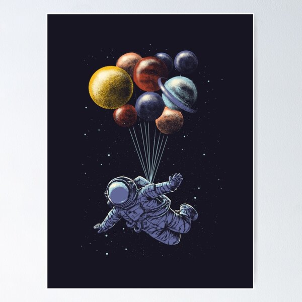 Aperçu de l'œuvre Voyage dans l'espace créée et vendue par carbine.