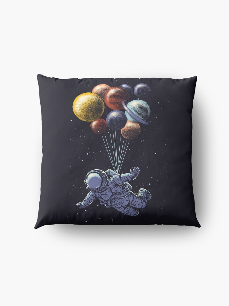 Alternate view of Space Travel Floor Pillow
