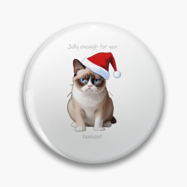 Item preview, Grumpy Cat's Christmas Disdain: Festive Design designed and sold by poddelight.