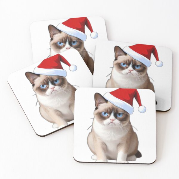 Item preview, Grumpy Cat's Christmas Disdain: Festive Design designed and sold by poddelight.
