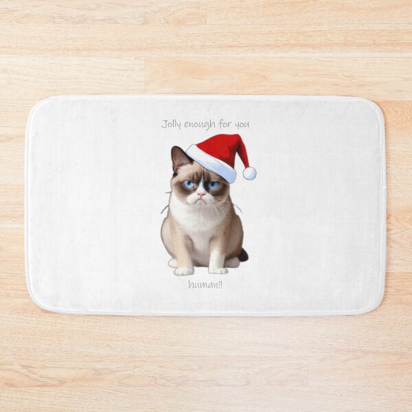 Item preview, Grumpy Cat's Christmas Disdain: Festive Design designed and sold by poddelight.