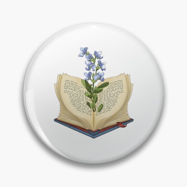 Item preview, Flowers Growing From Book | A beautiful light blue  Antirrhinum majus | Little Blue Flowers S designed and sold by CircinusStore.