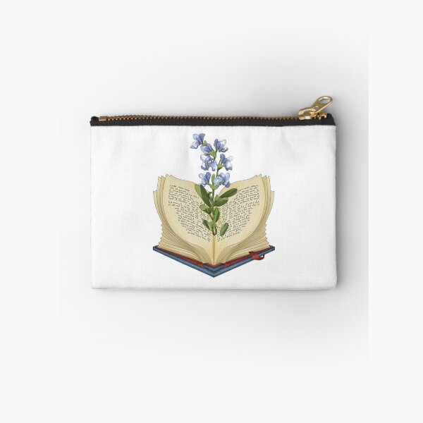 Item preview, Flowers Growing From Book | A beautiful light blue  Antirrhinum majus | Little Blue Flowers S designed and sold by CircinusStore.
