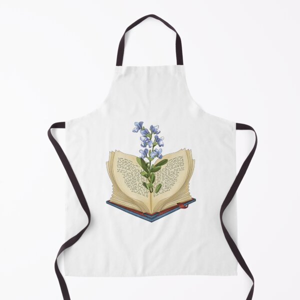 Item preview, Flowers Growing From Book | A beautiful light blue  Antirrhinum majus | Little Blue Flowers S designed and sold by CircinusStore.