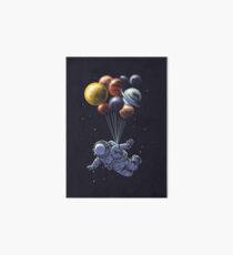 Space Travel Art Board Print
