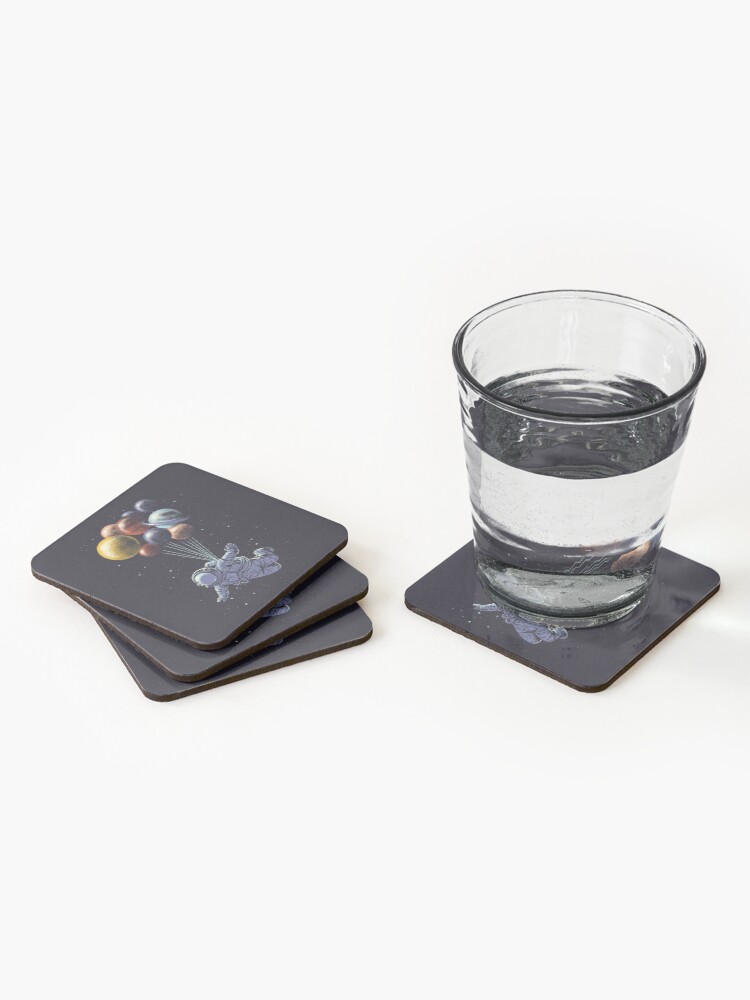 Alternate view of Space Travel Coasters (Set of 4)