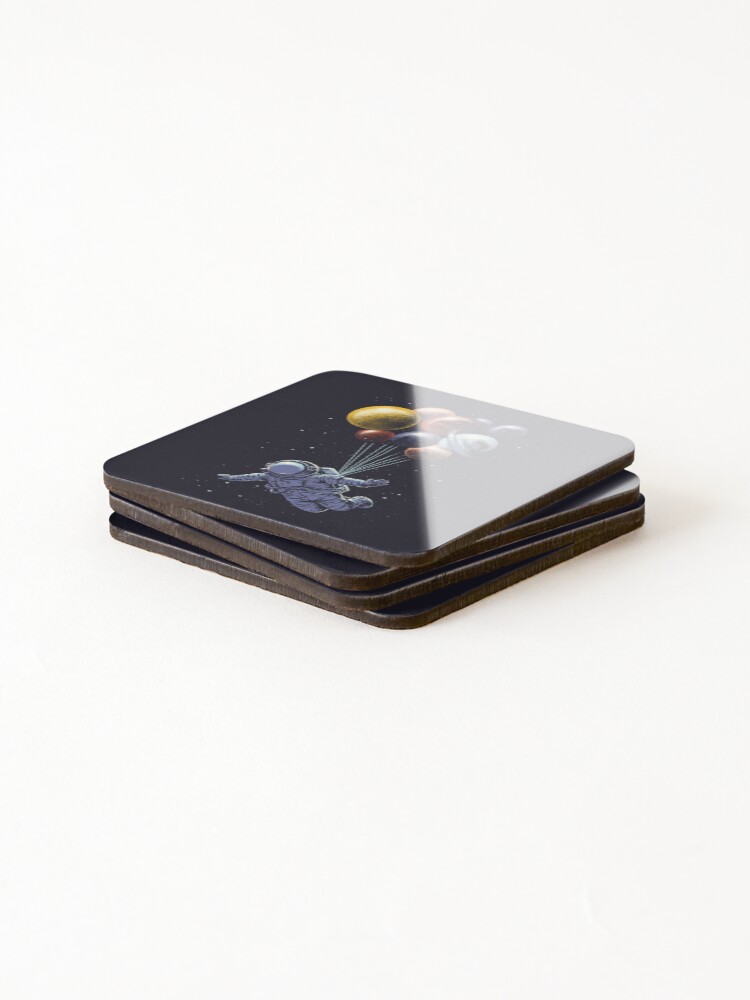 Alternate view of Space Travel Coasters (Set of 4)