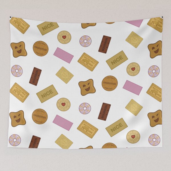Item preview, British Biscuit Tin Classics Multiprint designed and sold by MadeByGeeClowes.