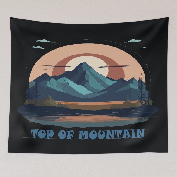 Item preview, TOP OF MOUNTAIN designed and sold by Ashraf23.