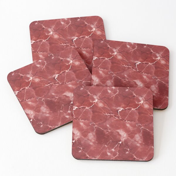 Item preview, Red and Silver Seamless Repeating Marble Tile Pattern designed and sold by PeteRascal.