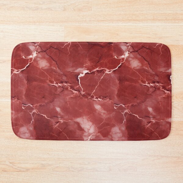 Item preview, Red and Silver Seamless Repeating Marble Tile Pattern designed and sold by PeteRascal.