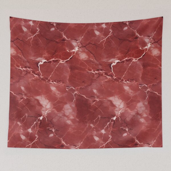 Item preview, Red and Silver Seamless Repeating Marble Tile Pattern designed and sold by PeteRascal.