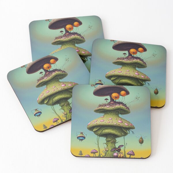 Item preview, mushroom house, kids, fun, childish, cheerful, cartoon, children, colorful designed and sold by Cyber Kids.