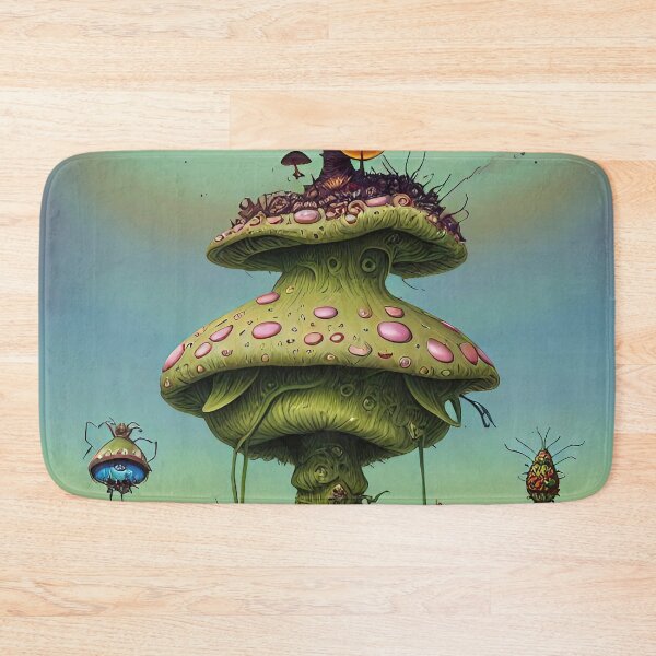 Item preview, mushroom house, kids, fun, childish, cheerful, cartoon, children, colorful designed and sold by Cyber Kids.