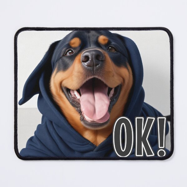 Item preview, AI-Generated Dog 01 "OK" designed and sold by Cliff-Qi.