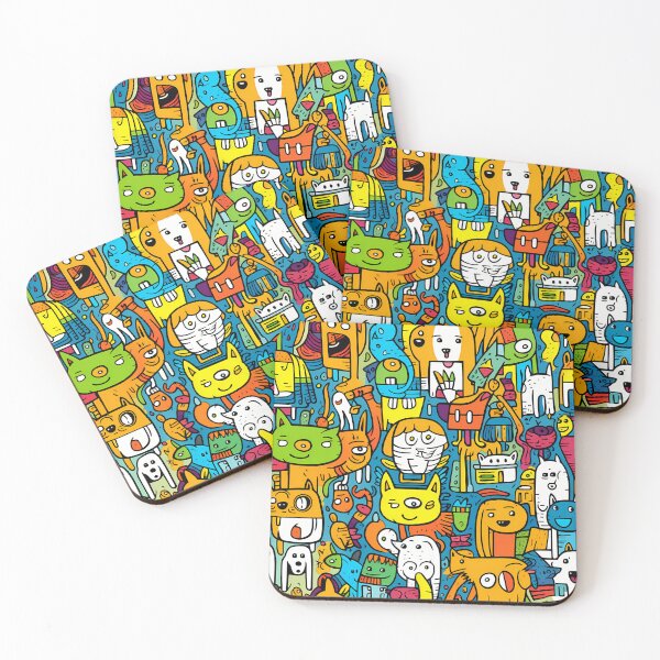 Item preview,  Cute Dogs in a Rainbow designed and sold by HisoTorDesign.