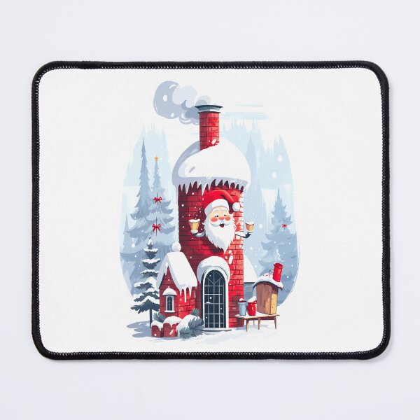Item preview, Egg Nog with Santa designed and sold by Rickie Pauley.