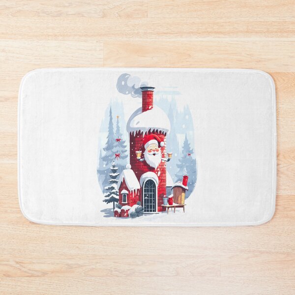 Item preview, Egg Nog with Santa designed and sold by Rickie Pauley.