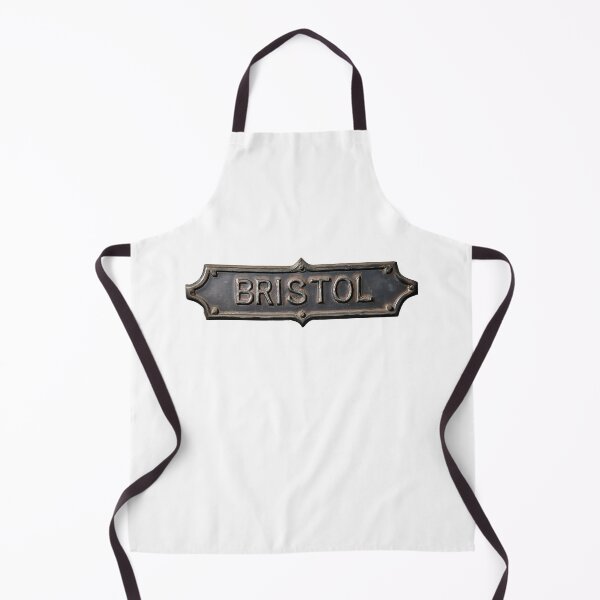 Item preview, Bristol - Vintage AI Generated Street Sign designed and sold by SorryFrog.