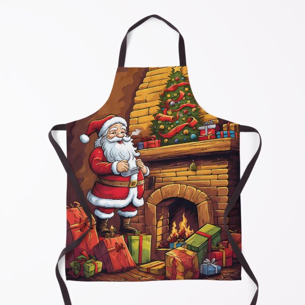 Item preview, “Christmas Joy: Santa Claus and his presents” designed and sold by Art-Vortex-fr.