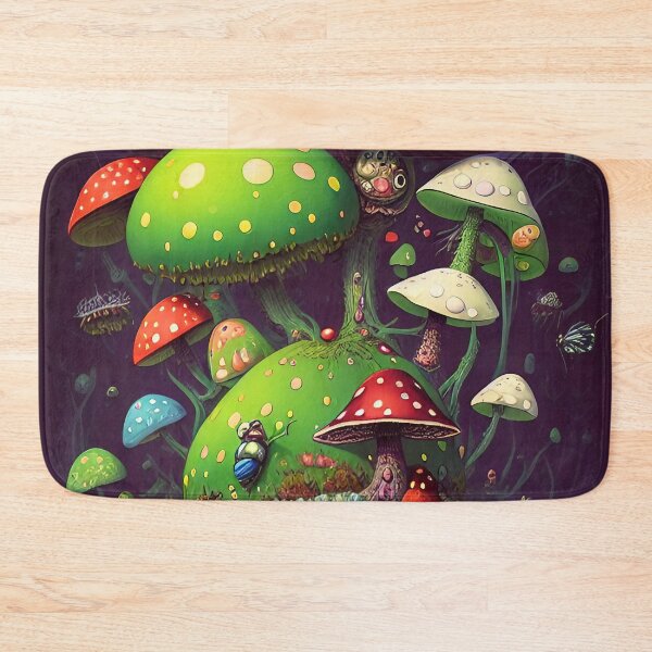 Item preview, mushroom house, kids, fun, childish, cheerful, cartoon, children, colorful designed and sold by Cyber Kids.