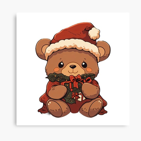 Artikel-Vorschau von Weihnachtsteddy 3, designt und verkauft von ARTistCyberello.