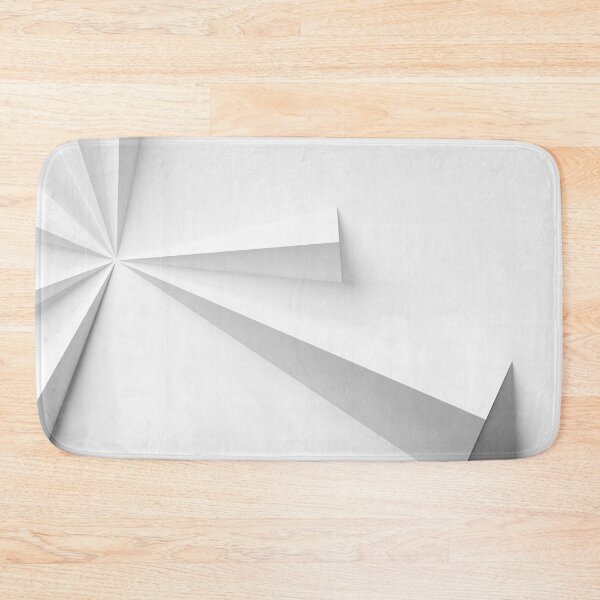 Item preview, Large white triangle shapes from center geometrical background  designed and sold by UDDesign.